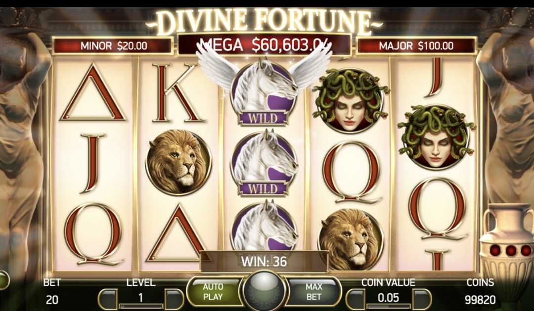 Chơi game Divine Fortune