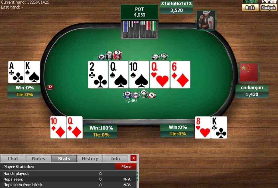 Poker cổ điển đồ họa phát triển bởi Card365