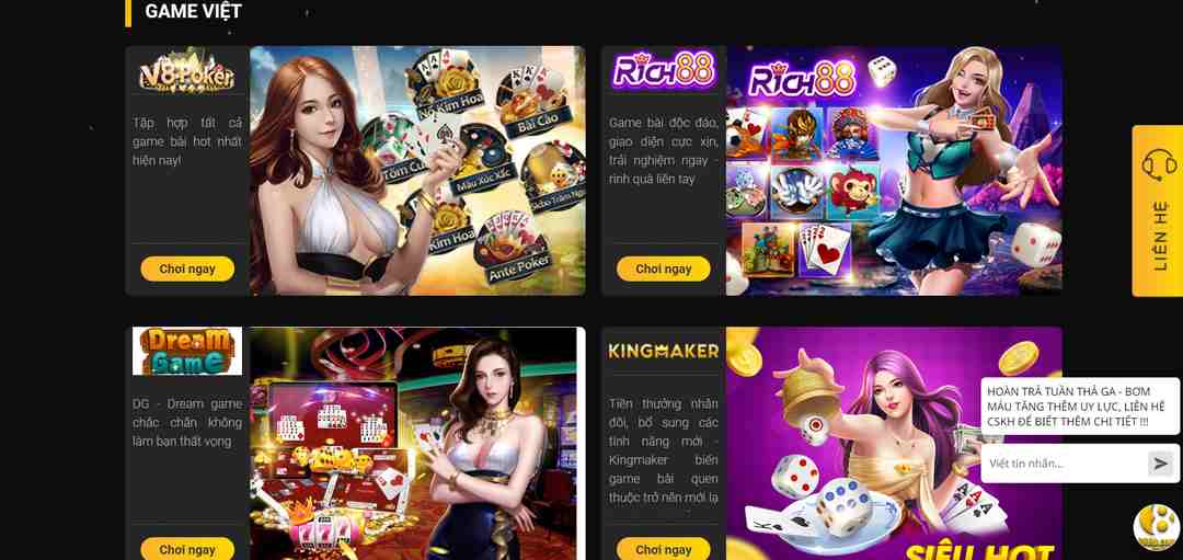 888B có hệ thống game đa dạng để bet thủ chinh phục