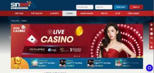 Sin88 đơn vị đến từ Singapore với sảnh live casino đỉnh cao